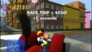 Tractor  Willie  Downtown The Simpsons Road Rage Gameplay Part 79 [upl. by Ennailuj610]