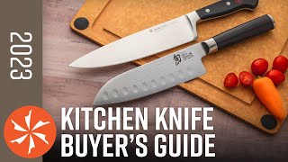 Kitchen Knife Buyers Guide How To Choose The Best Knife Set For You [upl. by Nylave]