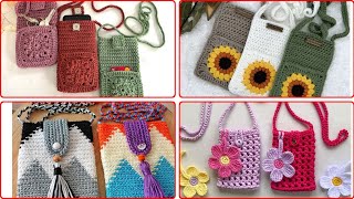 Crochet Phone Bag Phone Case Phone Holder Crossbody Phone Bag Handmade Mini Bag  Etsy [upl. by Sone215]