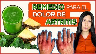 Receta para la Artritis Jugo verde para Aliviar el Dolor de Artritis ¡Remedio Casero [upl. by Eihctir177]