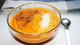 Velouté de carottes au parmesan facile [upl. by Alegnad177]