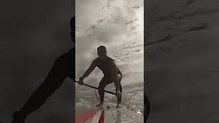 SUP Surfing Cocoa Beach  Epic Waves and Real Estate Tour [upl. by Ahseenat]