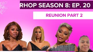 REVIEW Real Housewives of Potomac  Season 8 Reunion Part 2 RECAP [upl. by Ilohcin]