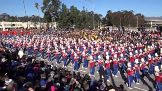 2016 LAUSD AllCity Band  2016 Pasadena Rose Parade [upl. by Cutlip]