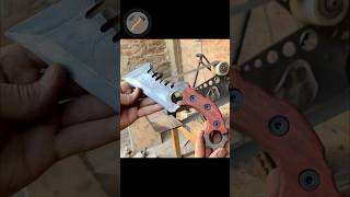 Tactical Knife Making blade knifemaking blacksmith [upl. by Nitsyrk]