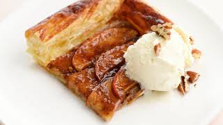 Apple Pecan Tart  The Defined Dish [upl. by Repard]