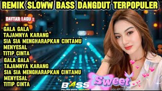 Remik Palembang Slow Bass Dangdut Lawas ❤ Album Dangdut Orgen Tunggal Terupdate [upl. by Fernandina]