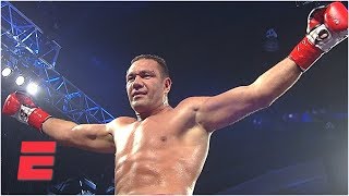 Kubrat Pulev TKOs Bogdan Dinu in Round 7  Top Rank Boxing Highlights [upl. by Nohsyt]