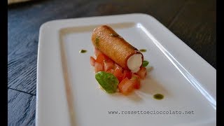 Cannolo caprese [upl. by Hogg]