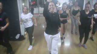 Clase de rumba  Bailoterapia  Dance Fitness by Lina Gea [upl. by Philipines589]