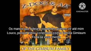 ZDOG E AK  GLOCK IN MY HEAD LEGENDADO [upl. by Kremer378]