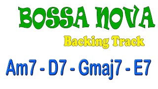 BOSSA NOVA 2516 Backing track in G Major [upl. by Cara973]