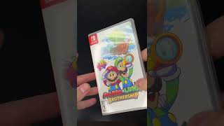 Mario amp Luigi Brothership  Unboxing shorts nintendo [upl. by Grimonia]