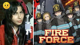 ❤️ REACCIÓN a TODOS los OPENING y ENDING de Fire Force [upl. by Eentrok440]