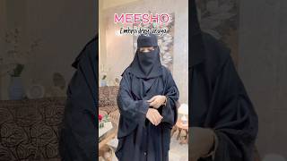 Meesho find kaftan abaya😍 loose abaya  comment for link🖇️ meeshofinds meeshohaul meesho [upl. by Assillim]