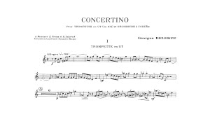 Georges Delerue Concertino for trumpet Eric Aubier trumpet I [upl. by Duggan]