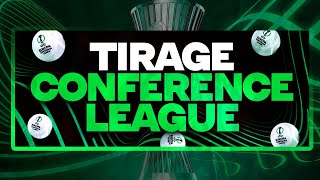 🔴 TIRAGE LIGUE EUROPA EN DIRECT  CONFERENCE LEAGUE Qui pour OM et Lille   EUROPA LEAGUE DRAW LIVE [upl. by Ojeitak]