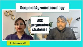 Scope of Agrometeorology amp ARS preparation strategies [upl. by Foster]