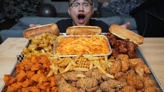 The Ultimate FRIED CHICKEN PLATTER Recipe [upl. by Corrie53]