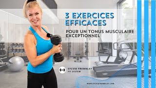 3 Exercices EFFICACES pour un Tonus Musculaire EXCEPTIONNEL [upl. by Ahtnicaj144]