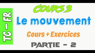 Tronc commun  Cours Le mouvement  Partie 2 [upl. by Beka160]