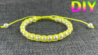 DIY Your Beaded Bracelet Tutorial  How to Make Bracelet with Beads  Easy Bead Jewelry Making Ideas [upl. by Pengelly]