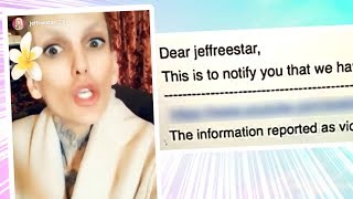 Jeffree Star Is Forced into Silence After Receiving Disturbing Email [upl. by Melliw]