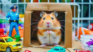 🐹ESCAPE MINECRAFT 🐹 The Maze with Traps  Hamster Maze [upl. by Noiroc742]