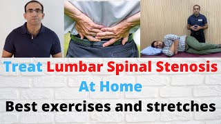 7 Best Exercises And Stretches For Lumbar Spinal Stenosis UrduHindi [upl. by Ahsead]