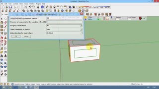 SketchUp Plugin Round Corner [upl. by Winonah713]