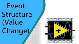 LabVIEW in EnglishEvent structureValue Change [upl. by Ojytteb]