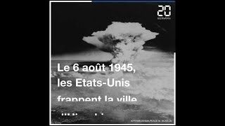 Le 6 août 1945 explosait la bombe atomique à Hiroshima [upl. by Oivat]