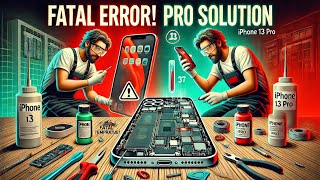 ¡ERROR FATAL No cometas esto al reparar un iPhone 2024 ❌🔥 iPhone 13 Pro Max muerto su Cpu [upl. by Alicia]