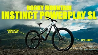 Rocky Mountain Instinct Powerplay SL  Review [upl. by Ahsinad]