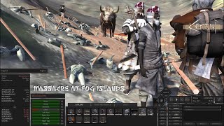 Kenshi Cannibal Start I Massacre at Fog Islands [upl. by Areht536]