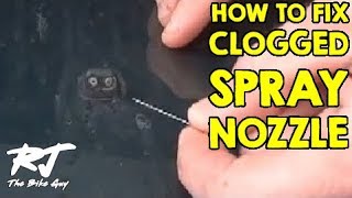 How To Fix Clogged Windshield Washer Spray Nozzle [upl. by Infield]