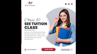 Class 10 2081 Optional Math  SEE Exam 2081 Tuition Class  SEE 2081 [upl. by Ly303]