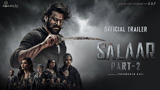 Salaar Part2 Hindi Promo Trailer  Prabhas  Prashanth Neel  PrithvirajShruti  Vijay Kiragandur [upl. by Chelsie]