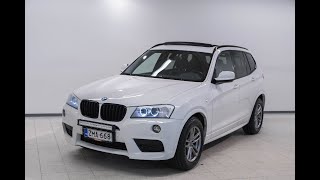 BMW X3 A F25Polttoainekäyttöinen lisälämmitin vetokoukku 2011Rinta [upl. by Jephthah444]