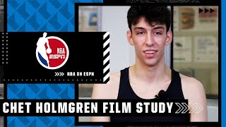 Potential 2022 No 1 pick Chet Holmgren film study with Mike Schmitz  ESPN NBA Draft Scouting [upl. by Pegg627]