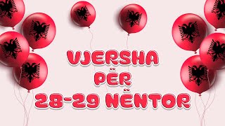 🇦🇱 Vjersha per 28  29 Nentorin 🇦🇱  Vjersha per femije [upl. by Peers83]