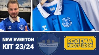 EVERTON HOME 2324 KIT LAUNCHED  REACTION amp REVIEW [upl. by Port911]