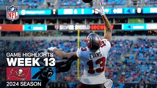 Tampa Bay Buccaneers vs Carolina Panthers Game Highlights  NFL 2024 Season Week 13 [upl. by Llesirg]