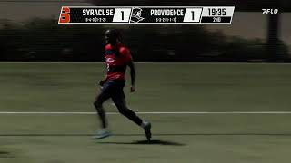 Syracuse Mens Soccer vs Providence Highlights [upl. by Yong583]