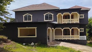 Beautiful Unfinished 5 Bedroom 6 Bathroom House for sale in Boscobel St Mary Jamaica [upl. by Enylekcaj]