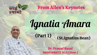 My Experiences with Ignatia Amara Part 1 [upl. by Akkim]