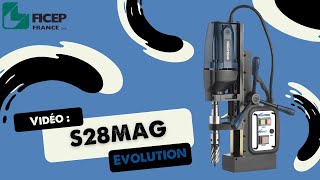 Perceuse magnétique EVOLUTION S28MAG  Acier 🔹 [upl. by Deloria959]