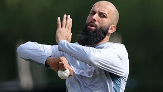 Nabeel Mahmood training with Kadeer Ali at Moeen Ali Academy [upl. by Grant]