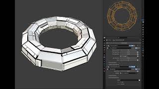 Recursive Subdivision Blender GeometryNodes [upl. by Modla]