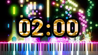 2 Minute Timer RUSH E 🎹 [upl. by Navac909]